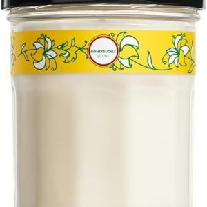 MRS. MEYER?S Honeysuckle Soy Candle, 25-Hour Burn, 4.9 oz