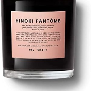 Hinoki Fantôme Aromatic Candle 8.5 oz Capacity 50 Hour Burn Time New