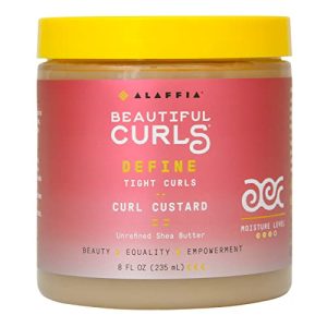 Alaffia Beautiful Curls Curl Custard, 8 Oz, Shea Butter