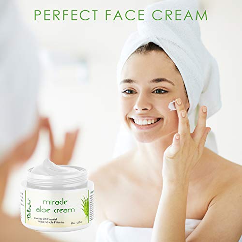 Deluvia Miracle Aloe Cream ? 8 oz Moisturizer for Skin - Image 4