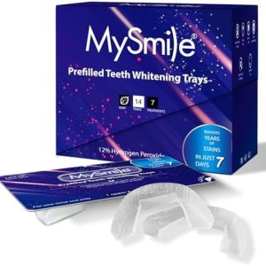MySmile 7 Treatment Vegan Teeth Whitening Kit, Mint Flavor