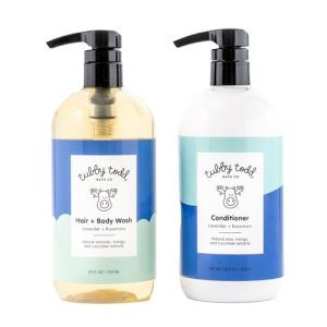 Tubby Todd Kids Gentle Hair Shampoo and Conditioner Set 8 oz Each