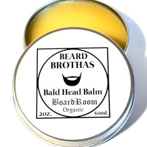 **Bald Head Moisturizer: Soothes, Conditions, 24-Hour Protection**