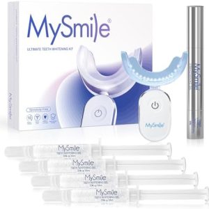 MySmile Deluxe 10 Min Whitening Kit with LED Light