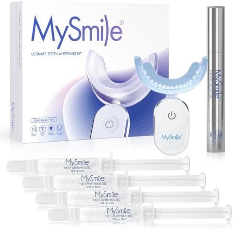 MySmile Deluxe 10 Min Whitening Kit with LED Light