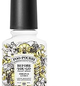 Poo-Pourri Original Citrus Spray, 2 Fl Oz ? Lemon & Bergamot