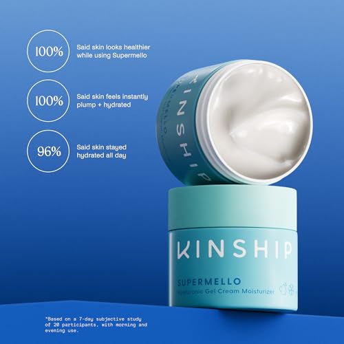 Kinship Supermello Gel Cream and Brightwave Eye Cream Bundle - Hydrating Duo for Radiant Skin - Image 2