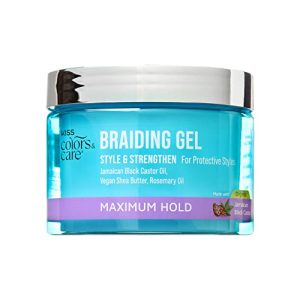 KISS Braid Gel Maximum Hold, 6 oz ? Nourishing & Moisturizing