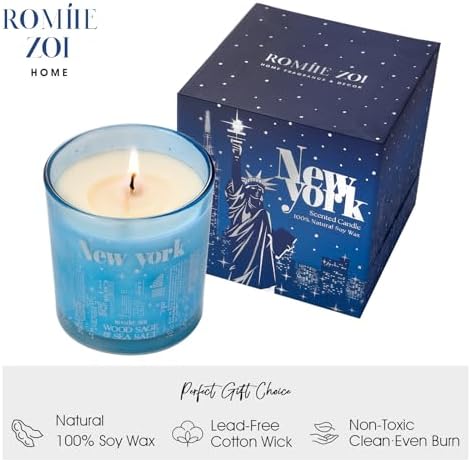 New York City Wood Sage Sea Salt Candle ? 6oz - Image 2
