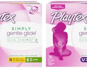Playtex Simply Gentle Glide Ultra Absorbency Tampons 36ct