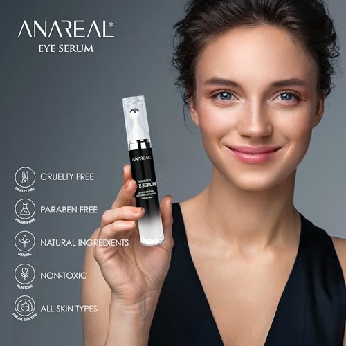 Soothing Under Eye Cream for Dark Circles, Puffiness, and Wrinkles - 0.5 oz - Image 5