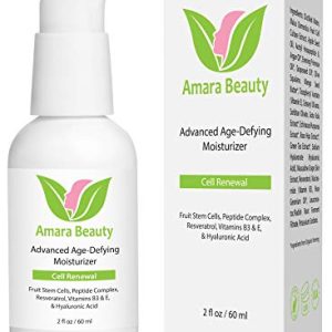 Amara Beauty Anti-Aging Moisturizer with Resveratrol & Peptides, 2 oz