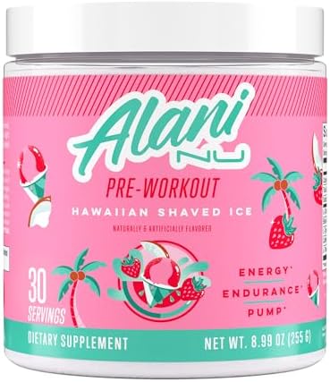 Alani Nu Hawaiian Shaved Ice Pre Workout ? 30 Servings