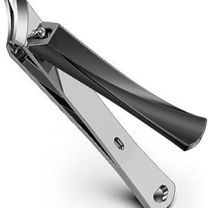 FERYES Slant Curved Nail Clipper for Thick Toenails