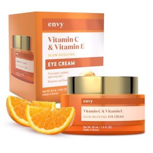 Envy Vitamin C E Under Eye Cream 1.01oz for Brightening Hydration