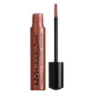 NYX Liquid Suede Metallic Matte Lipstick ? Mauve Mist