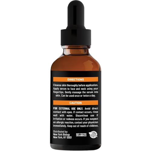 New York Biology Vitamin C Serum with Hyaluronic Acid, 1 Fl oz - Image 2