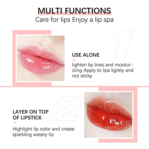 Rosewood Hydrating Lip Oil & Plumping Gloss - Image 5