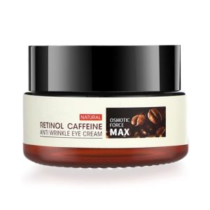 Retinol Caffeine Eye Cream for Dark Circles and Puffiness, 0.5 oz Size