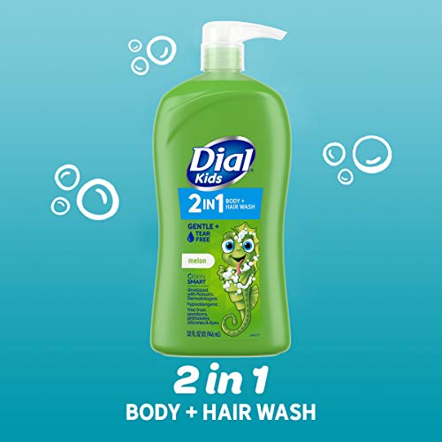 Dial Kids Melon 2-in-1 Body & Hair Wash, 32 oz - Image 3