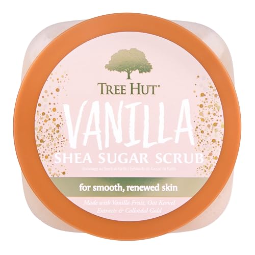 Tree Hut Vanilla Shea Sugar Body Scrub, 18 oz - Image 2