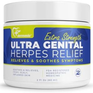 Ultra Relief Cream 2 oz for Itchy Genital Herpes Symptoms