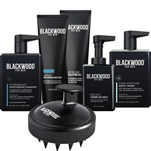 BLACKWOOD FOR MEN Hydro Cleanse Set with Scalp Massager