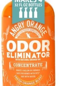 Angry Orange 8oz Pet Odor Eliminator ? Citrus Concentrate