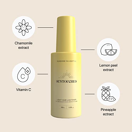 Suntouched Beach Blonde Hair Lightener Spray ? Vegan & Cruelty-Free - Image 2