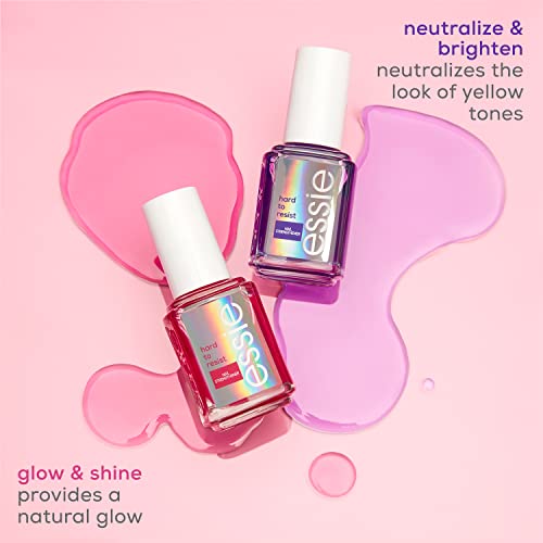Essie 8-Free Vegan Nail Strengthener, Pink Tint, 0.46 oz - Image 4