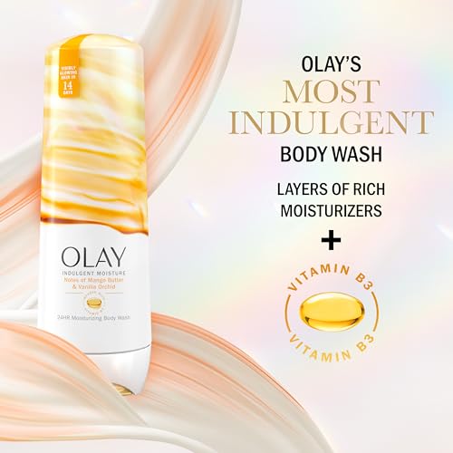 Olay Moisture Body Wash with Vitamin B3, 20 fl oz - Image 3