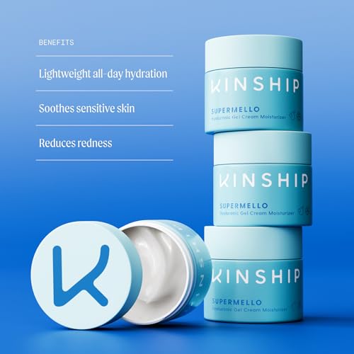 Kinship Supermello Gel Cream and Brightwave Eye Cream Bundle - Hydrating Duo for Radiant Skin - Image 3