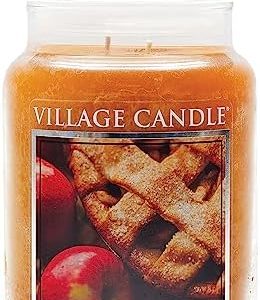 Warm Apple Pie Scented Candle, 21.25 oz, Brown Jar