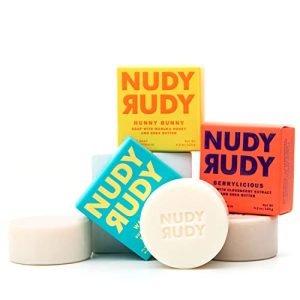 Organic Shea Butter Soap Bars ? 3 Pack, 4.2 oz