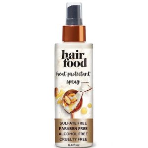 Hair Food Coconut Argan Oil Heat Protectant Spray, 6.4 oz