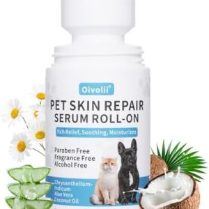 Natural Skin Soother Roll-On for Dogs & Cats (2.3oz)