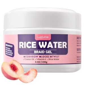 Extra Hold Braiding Gel 8.1 Oz ? No Residue, High Shine