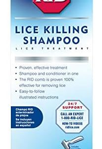 Rid Lice Shampoo with Nit Comb, 8 oz, 1 Count