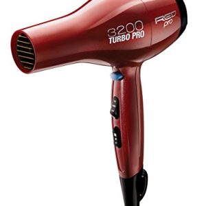 Kiss Pro 3200 Turbo Detangler AC Dryer + 3 Attachments