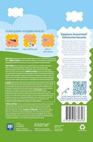 NATPAT BuzzPatch Itch Relief Patches ? 30 Count - Image 8
