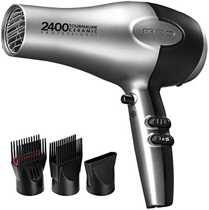 RED by Kiss 2400W Tourmaline Ceramic Professional Hair Dryer