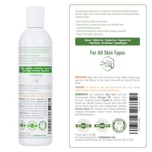 Organic Moisturizing Body Wash for Sensitive, Itchy Skin - Image 9