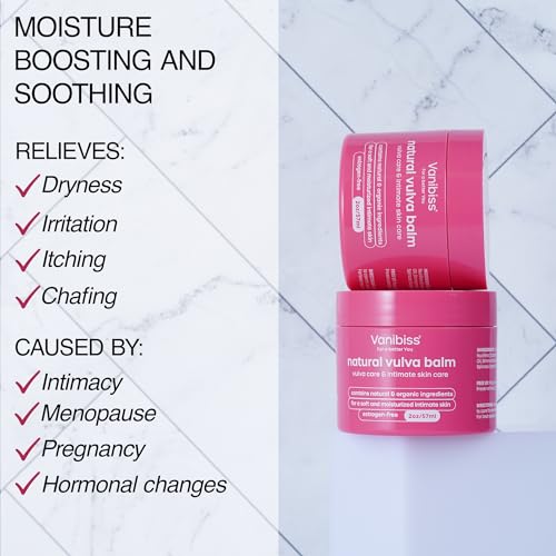 Vanibiss Vulva Balm ? Hydrating Cream for Dryness & Itching (2oz) - Image 3