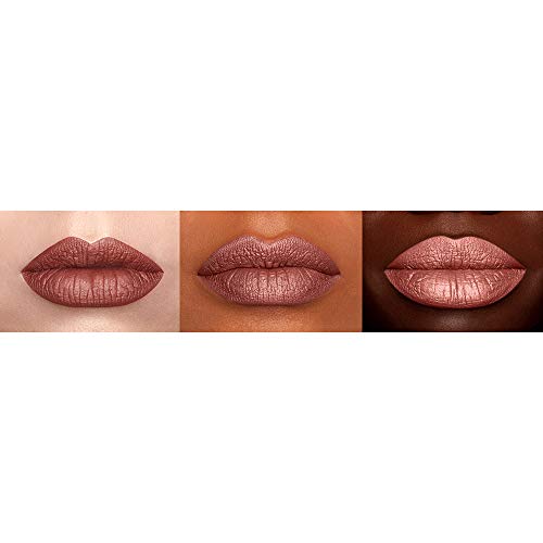 NYX Liquid Suede Metallic Matte Lipstick ? Mauve Mist - Image 2