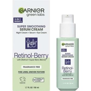 Garnier Green Labs Retinol Berry Serum Cream 1.7 fl oz