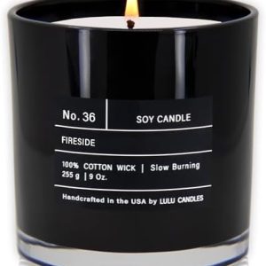 Fireside Luxury Soy Candle | Smells Like Bonfire (9 Oz.)
