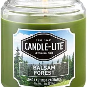 Candle-lite Balsam Forest 18 oz Aromatherapy Candle, Green