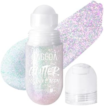 Sparkling Pink Body Glitter Gel for Festivals & Raves