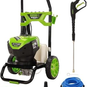 Greenworks 2300 PSI Electric Pressure Washer with Nozzles