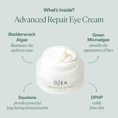 OSEA Advanced Repair Eye Cream 0.6oz Hydrating Anti-Aging Formula for Youthful Skin - Image 8
